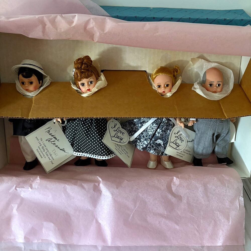 “I Love Lucy” Set Ltd Ed 1995 FAO Schwarz~Mme Alexander NRFB!